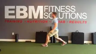 Walking hip flexor mobilization (dynamic warmup) - EBM Fitness Solutions