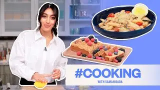 Samah Dada Uses Lemons To Perk Up Pasta Salad And Make An Easy Cake | #COOKING