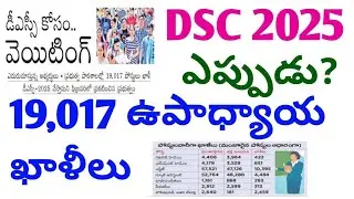 Telangana DSC Latest updates, Vacancy details