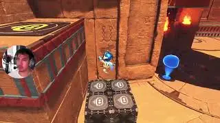 Astro Bot | Camo Cosmos: Hieroglitch Pyramid | Gameplay