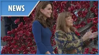 Kate Middleton pays a surprise visit to Imperial War Museum