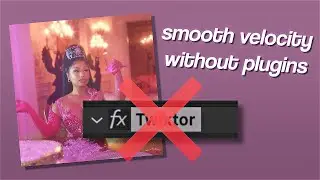 smooth velocity (no plugins) | after effects