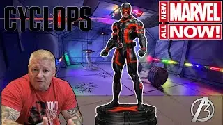 Статуэтка Циклопа Marvel Now в масштабе 1/4 | Коллекционная фан-арт-статуэтка Alpha3 X-Men