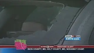 Heavy Hail Shreds Blair, NE