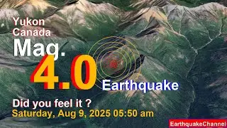 229 km East of Dawson City, Dawson, Yukon, Canada Earthquake today now