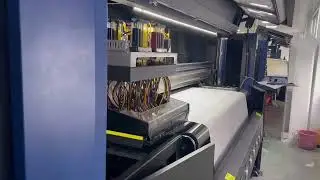 15 Head Sublimation Printer digital inkjet Printing machine 1800mm width
