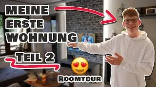 MEINE ERSTE WOHNUNG! | Roomtour Teil 2 | Robins Videos