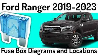 Ford Ranger (2019-2025) Fuse Box Diagrams and Locations✅