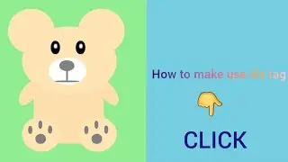 How to make teddy using div tag | Easy to learn with coder #Teddy