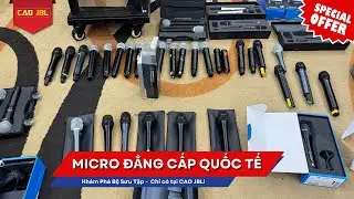 Kh&aacute;m Ph&aacute; Bộ Sưu Tập Micro c&oacute; d&acirc;y H&agrave;ng Đầu Thế Giới &ndash; Chỉ c&oacute; tại CAO JBL!