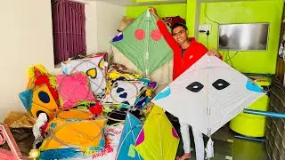 Itni sari patang (kite) kharidli 😍 | dori fake brand ki nikli😡