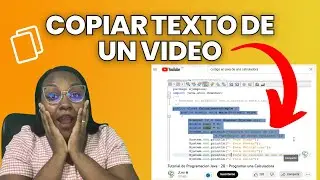 ✅ COPIAR TEXTO de un video de YouTube | Cómo EXTRAER TEXTO de una foto