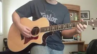 Last Night on Earth by Green Day Cover on Acoustic Guitar