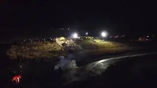 Drone view at Standimg rock