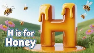 Sweet Learning! 🍯 H is for Honey | ABC Phonics Fun with Kiwooza Friends 🐝
