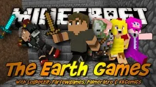 Minecraft: Earth Games! w/ Logdotzip, Kkcomics, FarFewGames & Palmerater