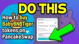 BabyBNBTiger  Как купить токены на PancakeSwap / Новый GEM #bnbtiger#babybnbtiger#babytiger