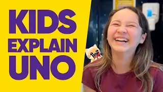 How To Play Uno | Kids Explain Earth Stuff #kidsinterview #uno  #howtoplayUno