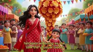 The Golden Red Flower | Emotional Mother & Daughter Story | 3D Animated Short Movie