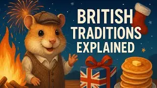 British Traditions Explained! Bonfire Night, Boxing Day & Pancake Day for Kids | Hamster NBC🏰