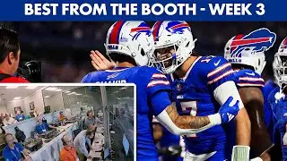 Watch The Bills Win Over The Dolphins From The Broadcast Booth! | Buffalo Bills