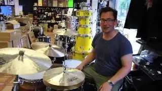 Musikkultur tester trommesett fra British Drum Company
