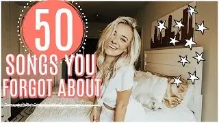 50 SONGS YOU USED TO LOVE BUT FORGOT ABOUT | THROWBACK PLAYLIST