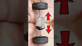 How to make double shaft DC motor 😱 #shorts #dcmotor