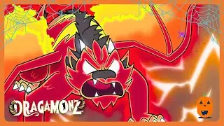 Dragamonz - The Stand Off 🎃 Happy Halloween 🎃 Cartoons for Kids | WildBrain Max