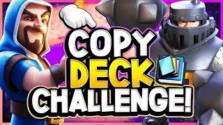 Copying My Oponents decks IN ClASH ROYALE