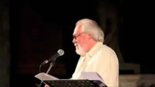 Peter Sinfield reading Epitaph at the Genoa Poetry Festival