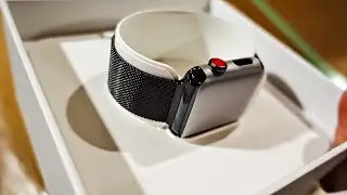 Apple Watch S3 LTE! &bull; Черная нержавеющая сталь &ndash; миланская! | TheSmoaks Влог_726