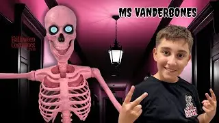 Unboxing a PINK SKELETON?! What's Inside Ms. Vanderbones' Package?