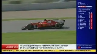 2017 #F1 Pre Season testing - Barcelona Test 2- Day 3 (Sky Sports News Reports)