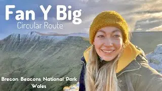 FAN Y BIG | A 9 Mile Circular Hike In SNOW | Brecon Beacons National Park