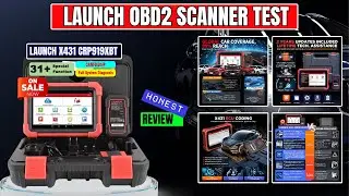 Launch X431 CRP919XBT Hands‑On OBD2 Scanner Test ||