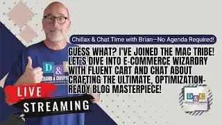 No agenda required livestream - Talking e-commerce (Fluent Cart) and writing blog articles!