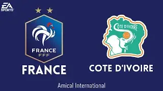 France - Cote d'Ivoire | Match International Amical | PES 2020