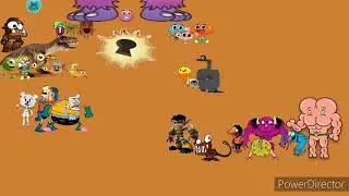 The Cartoon Characters Quest Movie - Gumball And Friends Meets The Fang Gang
