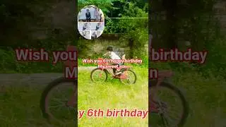 wish you happy 6th birthday 🎉 my sweet son
