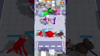Merge Sink monster battle skibidi toilet #games #merge5 #gaming #merge #amongus #mergegames