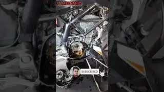 KTM Duke 200 bs4 engine shorts video #shorts #ytshorts #fsmechanic