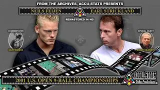 9-Ball - EARL STRICKLAND vs NIELS FEIJEN - 2001 US Open 9-Ball Championship