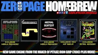 New Game Engine, Iron Grip, Animal Dentist, Life (In Space), Venture Reloaded: Atari 2600 & 7800