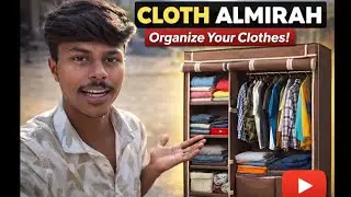 Cloth Almirah Unboxing 😱/Vlog210/@manishvlogs1912 