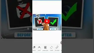 😎how to make🤔 youtube thambnail #shorts #shortsfeed #youtubeshorts #ytshorts #trendingshorts