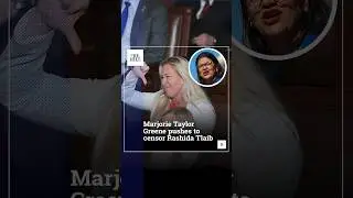 Marjorie Taylor Greene Pushes To CENSOR Rashida Tlaib