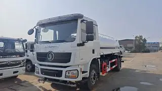 SHACMAN brand 12CBM water tanker sprinkle truck Video