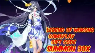 Legends Of Wukong : Demon Arena 4 gift code gameplay summon