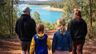 Waroona Dam Family Walk 🇦🇺 Chaos, Laughs & Nature
